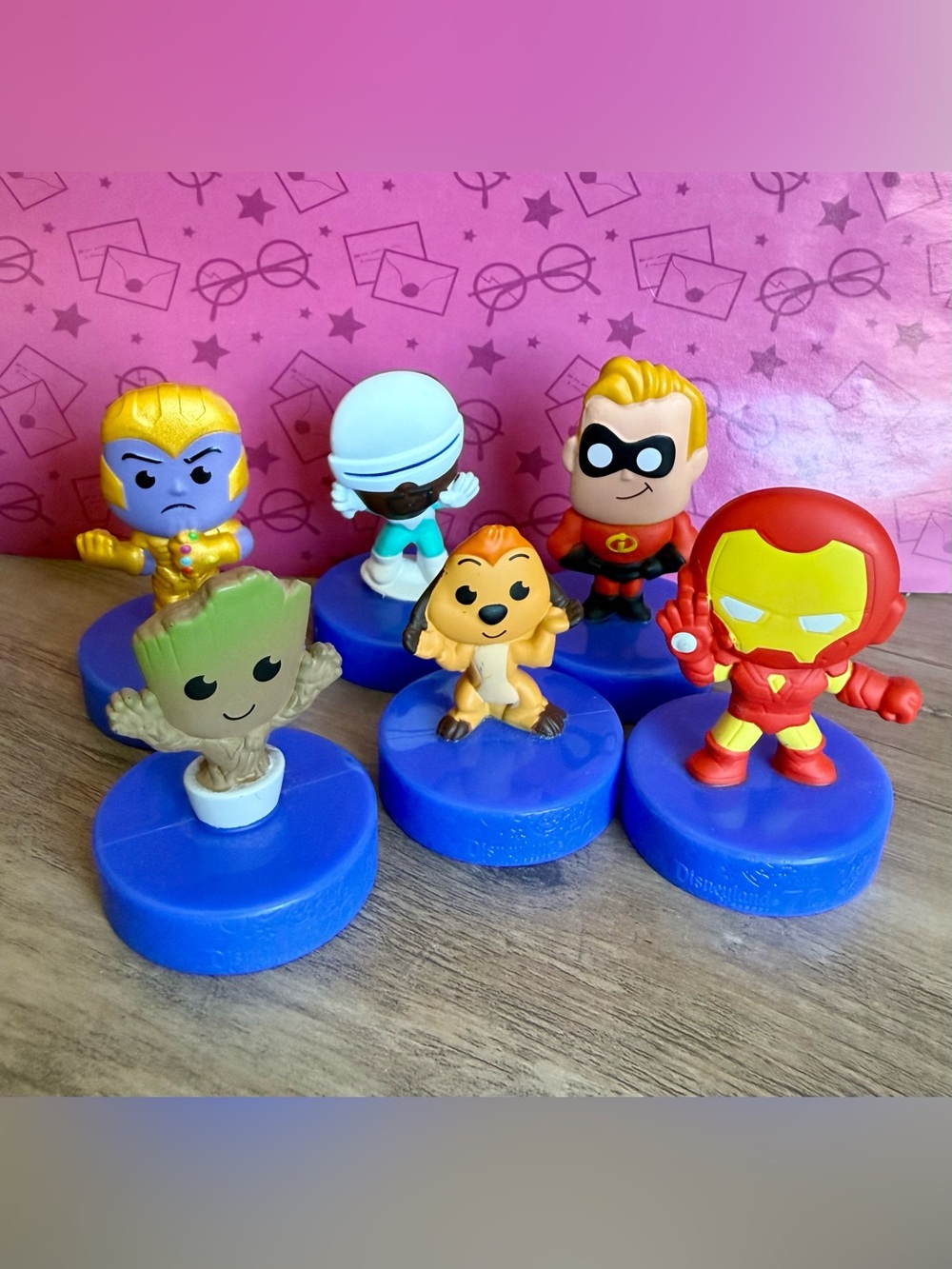 2025 McDonald’s Toys Lot of 6 Disneyland 70th Anniversary